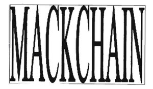 Trademark MACKCHAIN