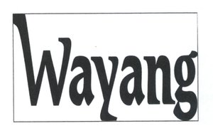 Trademark WAYANG + LOGO