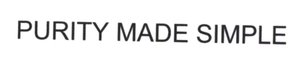 Trademark PURITY MADE SIMPLE