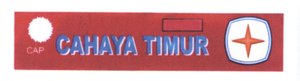 Trademark CAHAYA TIMUR