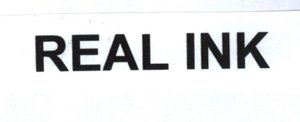 Trademark REAL INK