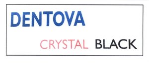 Trademark Dentova Crystal Black