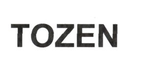 Trademark TOZEN