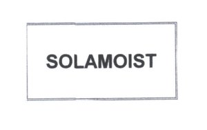 Trademark SOLAMOIST