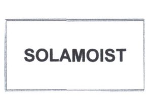 Trademark SOLAMOIST