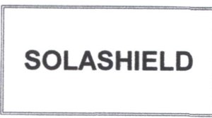 Trademark SOLASHIELD