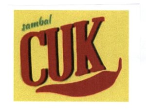 Trademark sambal CUK