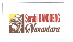 Trademark Serabi BANDOENG Nusantara + Lukisan