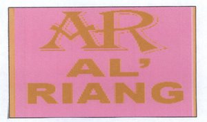 Trademark AL RIANG + LOGO