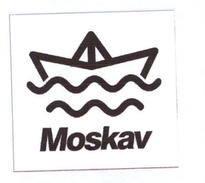 Trademark MOSKAV + LOGO