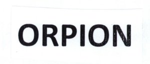 Trademark ORPION