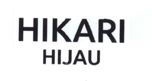 Trademark HIKARI HIJAU