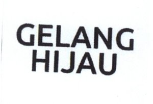 Trademark GELANG HIJAU