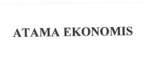 Trademark ATAMA EKONOMIS