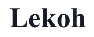 Trademark Lekoh