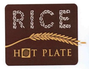 Trademark RICE HOT PLATE