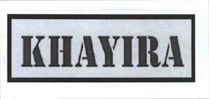 Trademark KHAYIRA