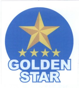 Trademark GOLDEN STAR + LOGO