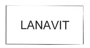 Trademark LANAVIT