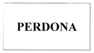 Trademark PERDONA