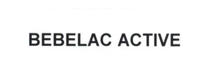 Trademark BEBELAC ACTIVE