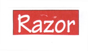 Trademark RAZOR