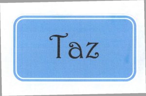 Trademark TAZ