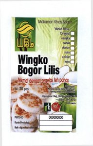 Trademark Wingko Bogor Lilis (wbs)