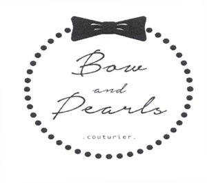 Trademark LOGO BOW AND PEARLS COUTURIER