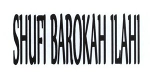 Trademark SHUFI BAROKAH ILAHI