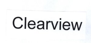 Trademark CLEARVIEW