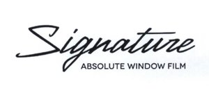 Trademark SIGNATURE ABSOLUTE WINDOW FILM