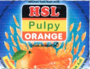 Trademark HSL PULPY ORANGE + LUKISAN