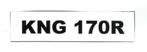 Trademark KNG 170R