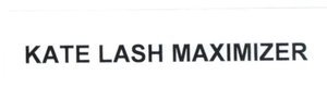 Trademark KATE LASH MAXIMIZER
