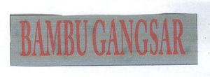 Trademark BAMBU GANGSAR