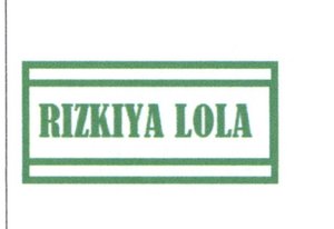 Trademark RIZKIYA LOLA