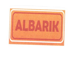 Trademark ALBARIK