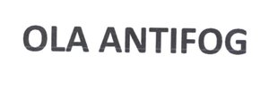 Trademark OLA ANTIFOG