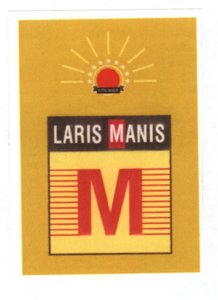 Trademark LARIS MANIS LOGO M