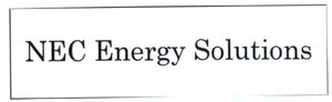 Trademark NEC Energy Solutions