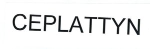Trademark CEPLATTYN