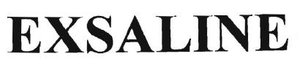 Trademark EXSALINE