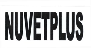Trademark NUVETPLUS