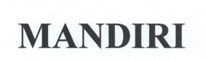 Trademark MANDIRI