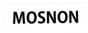 Trademark MOSNON
