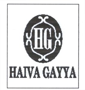 Trademark HAIVA GAYYA+ LOGO HG