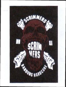 Trademark SCRIMMERS MM XII /BANDUNG HARDCORE / LOGO TENGKORAK