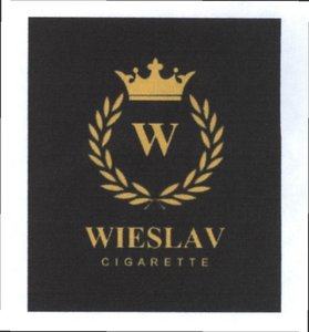 Trademark WIESLAV CIGARETTE + logo W