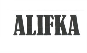 Trademark ALIFKA